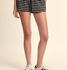 Simon Stripe Drawstring Shorts