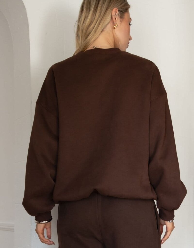 Varsity Crewneck Pullover