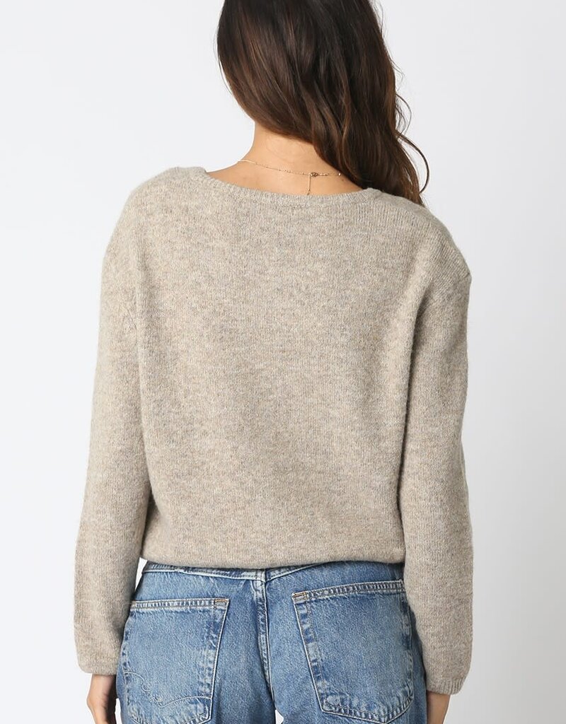 Anabel Knit Long Sleeve Cardigan Sweater