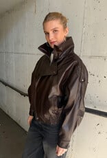 Brooklyn Faux Leather Jacket