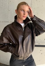 Brooklyn Faux Leather Jacket