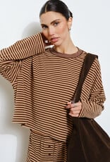 Poppy Long Sleeve Striped Top