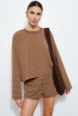 Poppy Long Sleeve Striped Top
