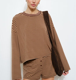 Poppy Long Sleeve Striped Top