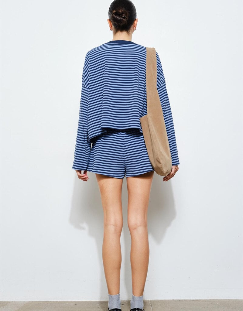 Poppy Long Sleeve Striped Top