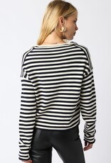 Carmen Stripe Knit Cardigan Sweater