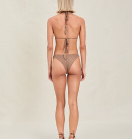 Devon Windsor Lola Metallic Knit Bikini Bottom