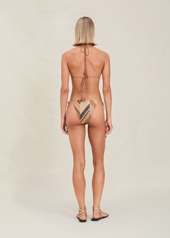 Devon Windsor Whit Tie Side Bikini Bottom