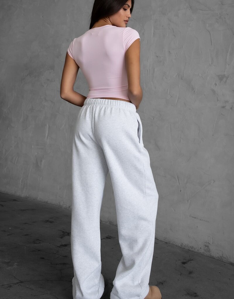 Fleece Wide Leg Sweatpants