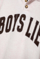 Boys Lie Smoke and Mirrors Henley Crewneck