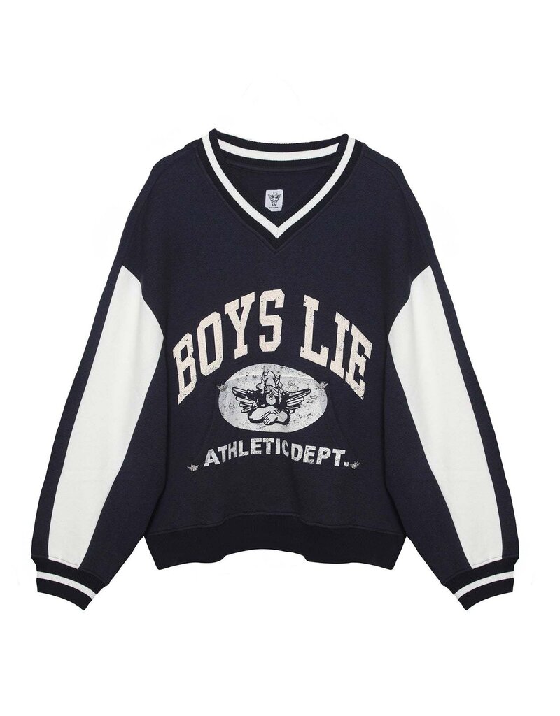 Boys Lie Athletics Hayley V Neck Sweatshirt