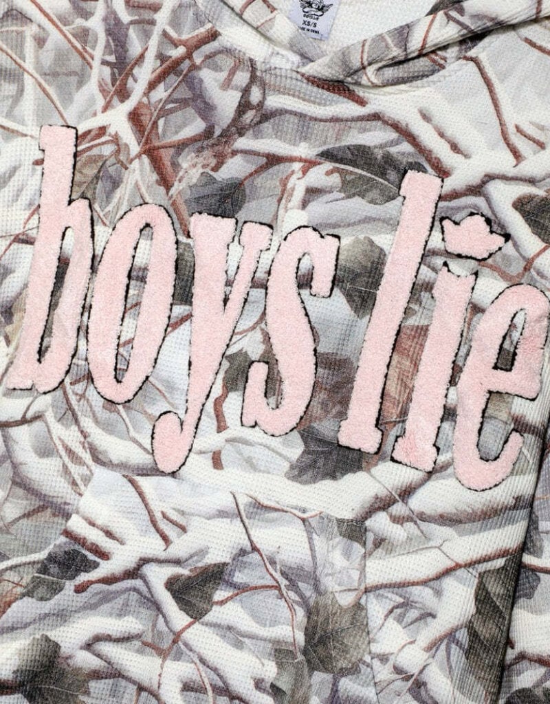 Boys Lie Rose Colored Glasses Racer Hoodie