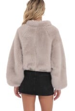 Lucy In The Sky Faux Fur Bomber Jacket