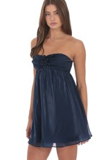 Lucy In The Sky Florette Strapless Babydoll Mini Dress