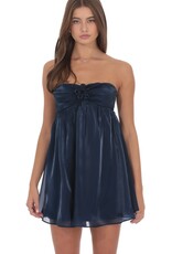 Lucy In The Sky Florette Strapless Babydoll Mini Dress