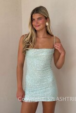 Lucy In The Sky Sequin Beaded Bodycon Mini Dress