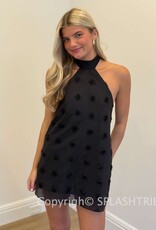 Lucy In The Sky Florette Halter Shift Mini Dress