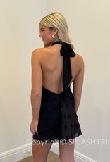 Lucy In The Sky Florette Halter Shift Mini Dress