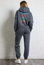 Von Dutch Hoodie Sweatshirt w/ Multi Color Print