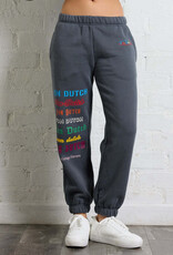 Von Dutch Jogger Sweatpants w/Multi Color Print
