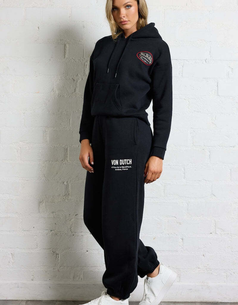 Von Dutch Classic Logo Hoodie Sweatshirt