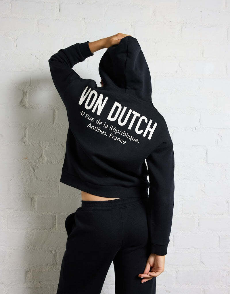 Von Dutch Classic Logo Hoodie Sweatshirt