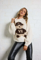 Von Dutch Bear Jacquard Sweater