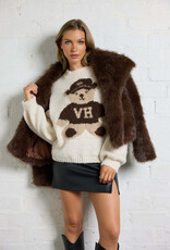 Von Dutch Bear Jacquard Sweater