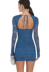 Lucy In The Sky Lace Long Sleeve Bodycon Mini Dress