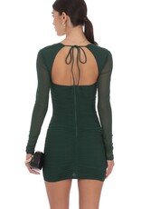 Lucy In The Sky Mesh Long Sleeve Bodycon