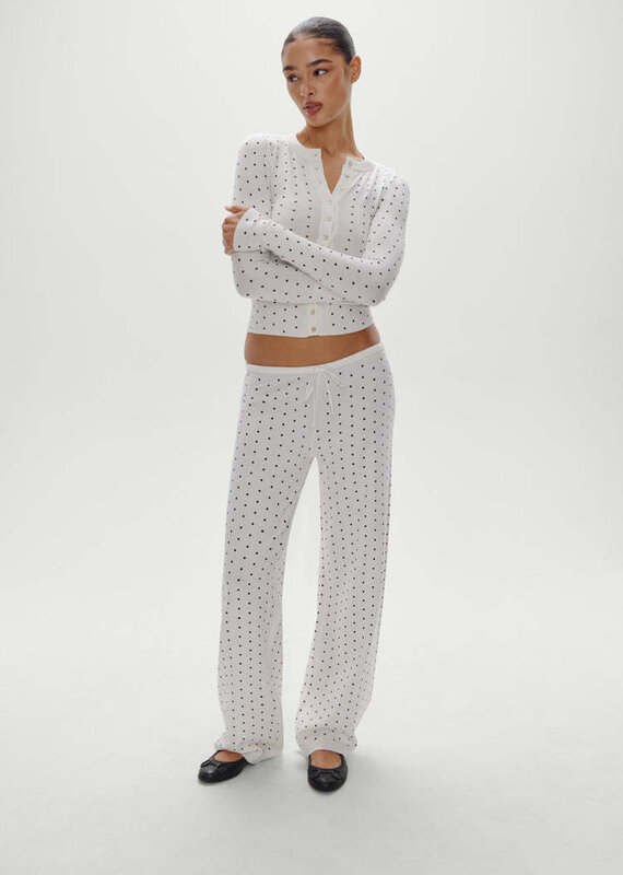 Frankies Bikinis Mellow Cloud Knit Pants