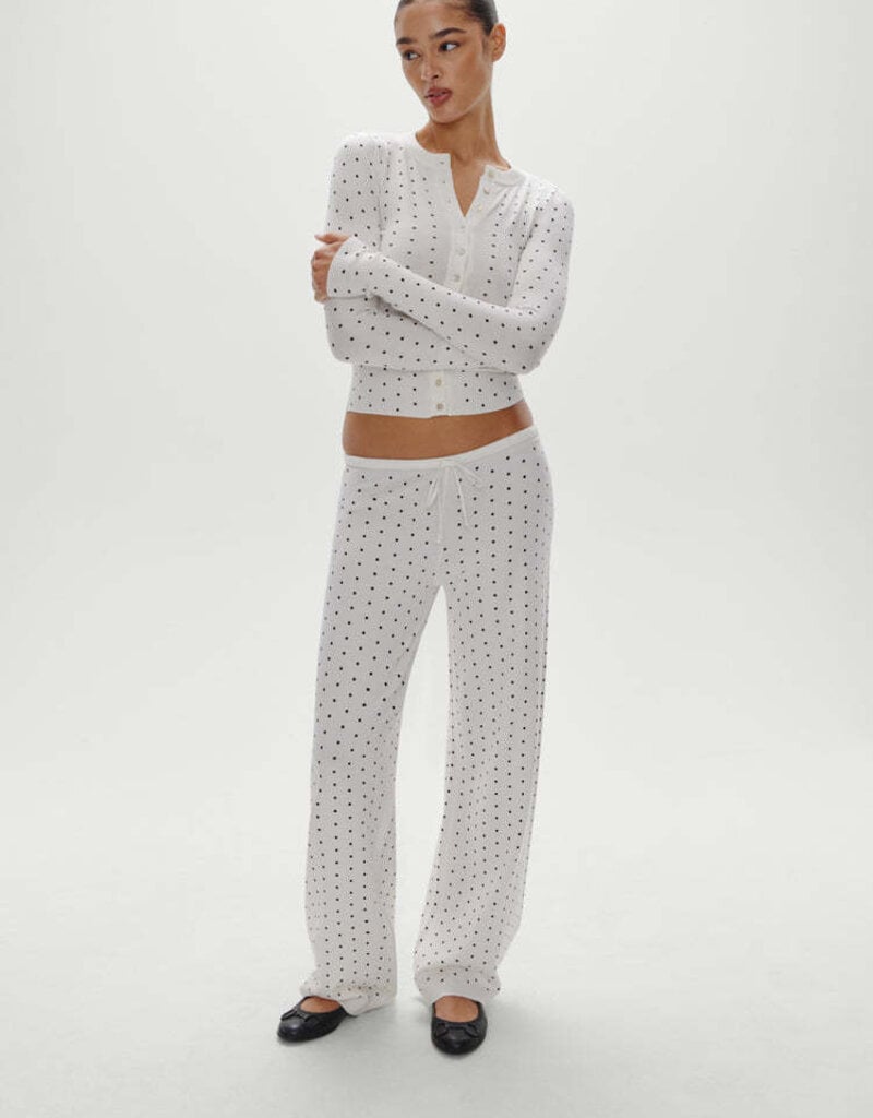 Frankies Bikinis Mellow Cloud Knit Pants