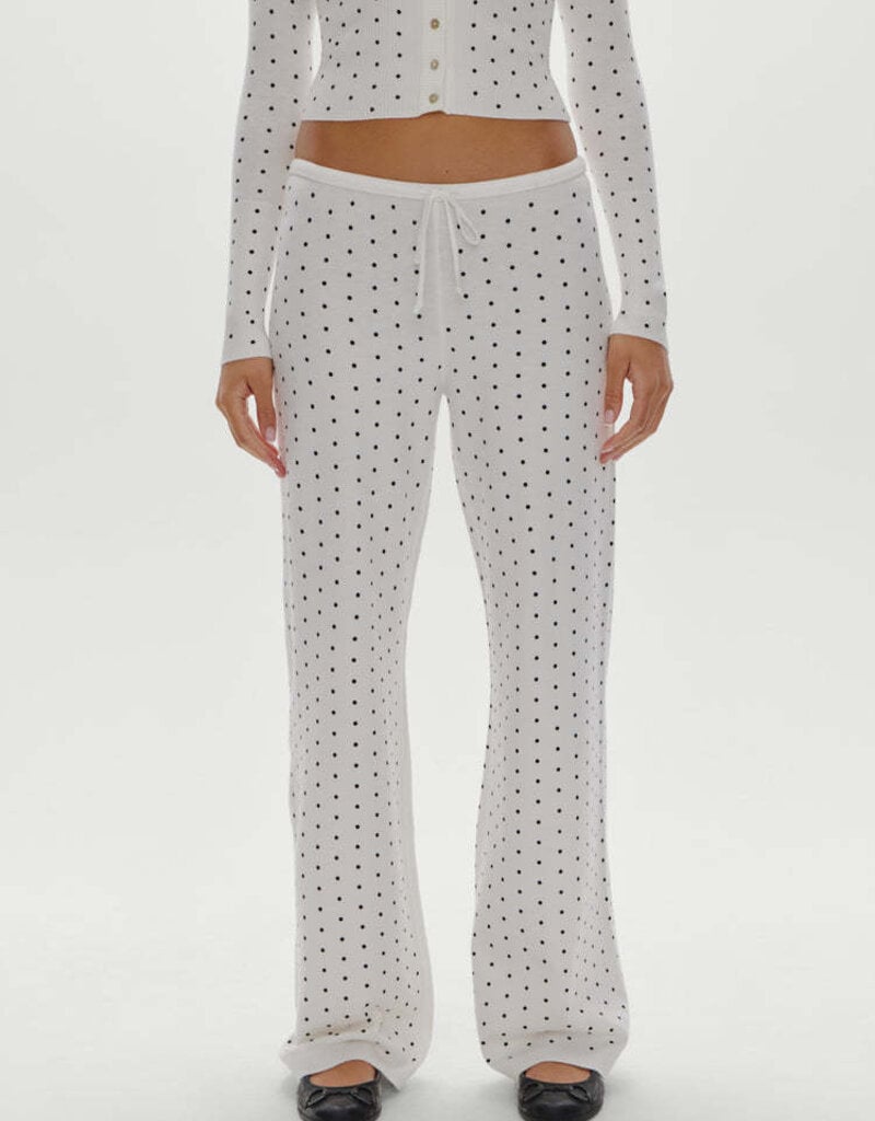 Frankies Bikinis Mellow Cloud Knit Pants