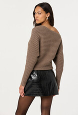 ASTR Samaria Asymmetrical Sweater