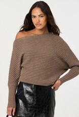 ASTR Samaria Asymmetrical Sweater