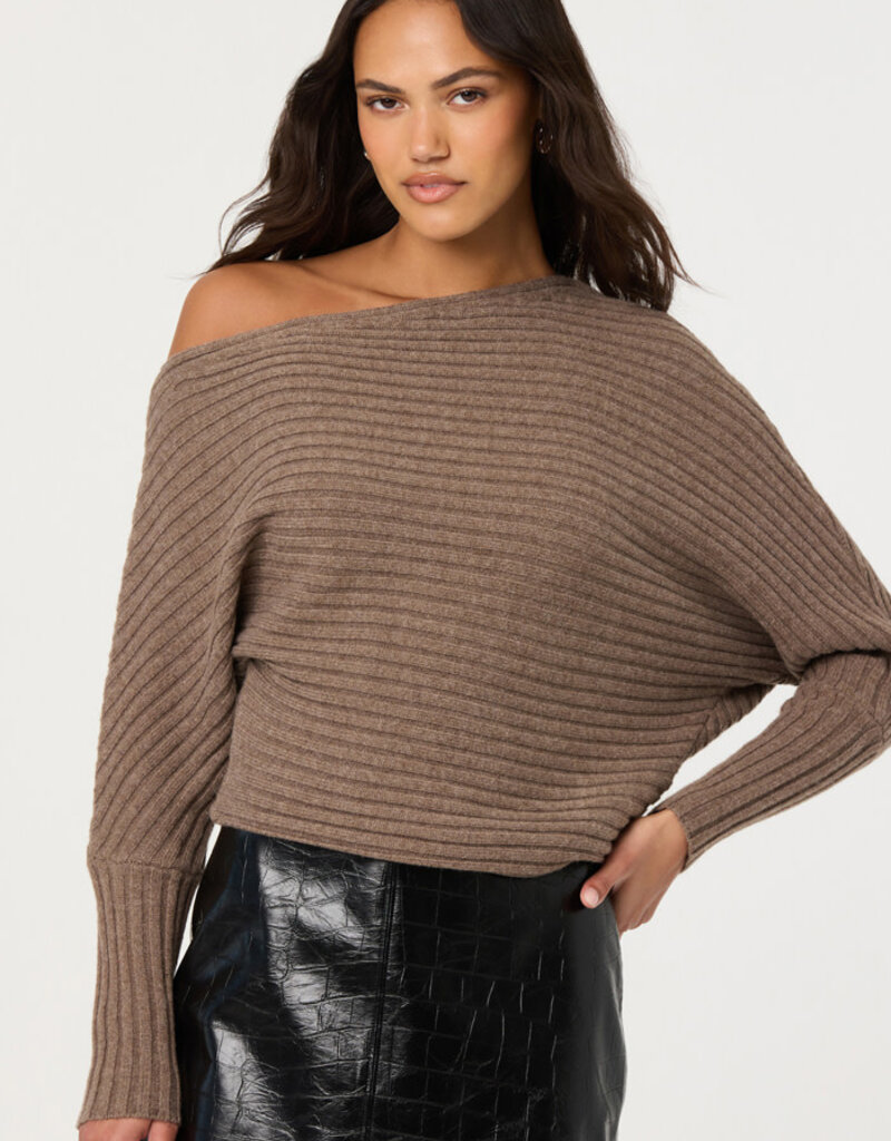 ASTR Samaria Asymmetrical Sweater