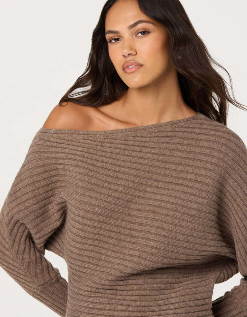 ASTR Samaria Asymmetrical Sweater