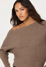 ASTR Samaria Asymmetrical Sweater