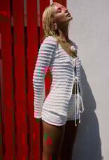 Adalee Ruffle Texture Top