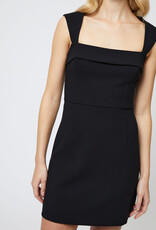 Whisper Collar Mini Dress