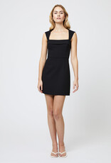 Whisper Collar Mini Dress