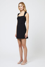 Whisper Collar Mini Dress