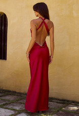 Chara Low Cross Back Maxi Dress