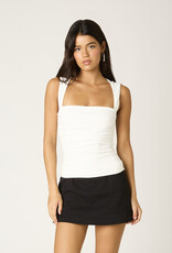 Wide Strap Square Neck Top