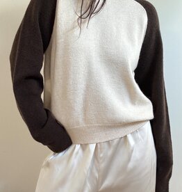 Raglan Knit Sweater Top