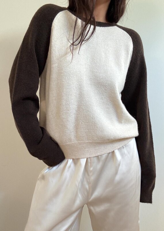 Raglan Knit Sweater Top