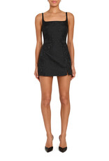 Amanda Uprichard Rhonda Romper Jacquard Mini Dress