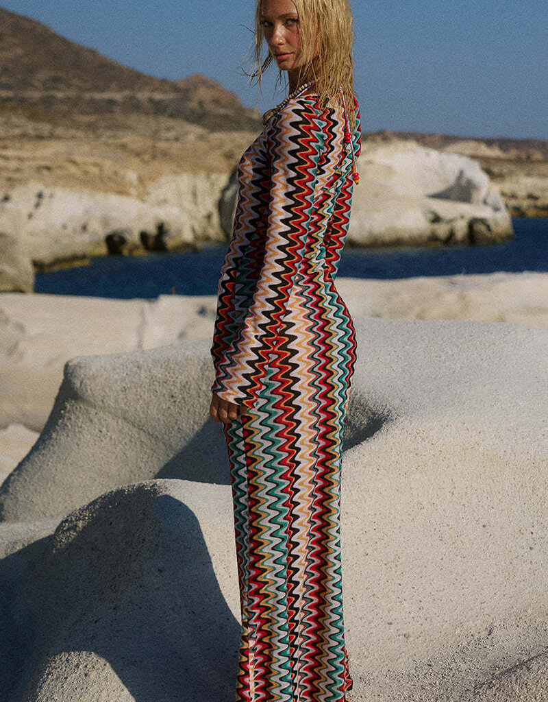 Emerie Scoop Neck Maxi Dress