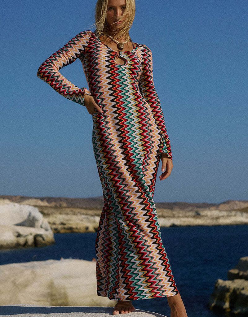 Emerie Scoop Neck Maxi Dress