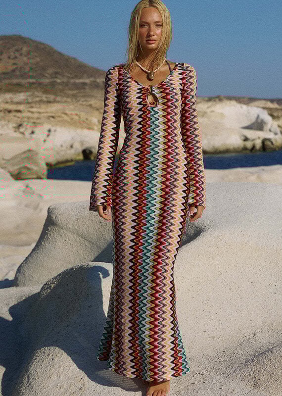 Emerie Scoop Neck Maxi Dress